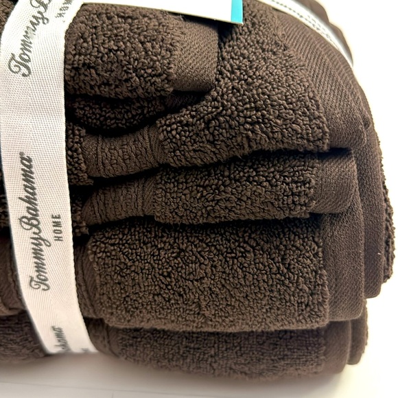 6pc TOMMY BAHAMA HOME Bath Towel Set - Boardwalk ESP Towel - Espresso - Picture 6 of 7